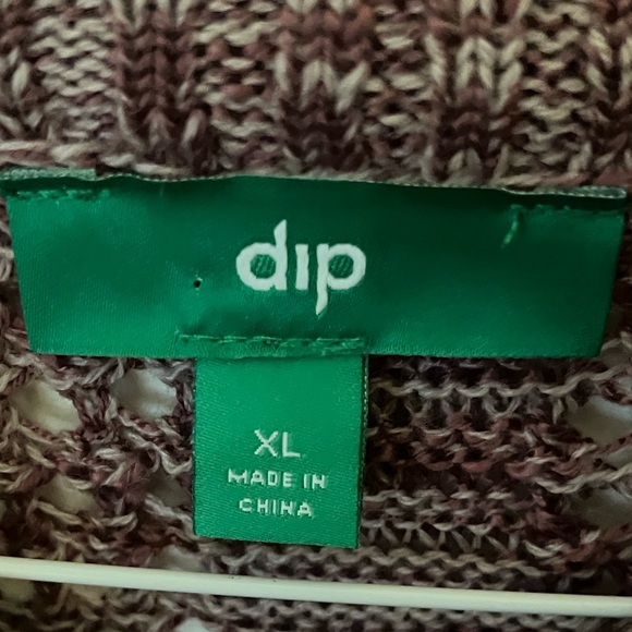 DIP Brand Women's Soft Knit Sweater - Mauve. Size XL. NWT. - Picture 11 of 13